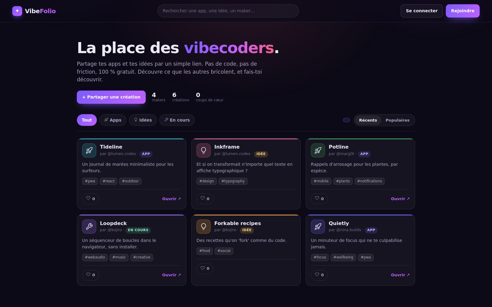 VibeFolio