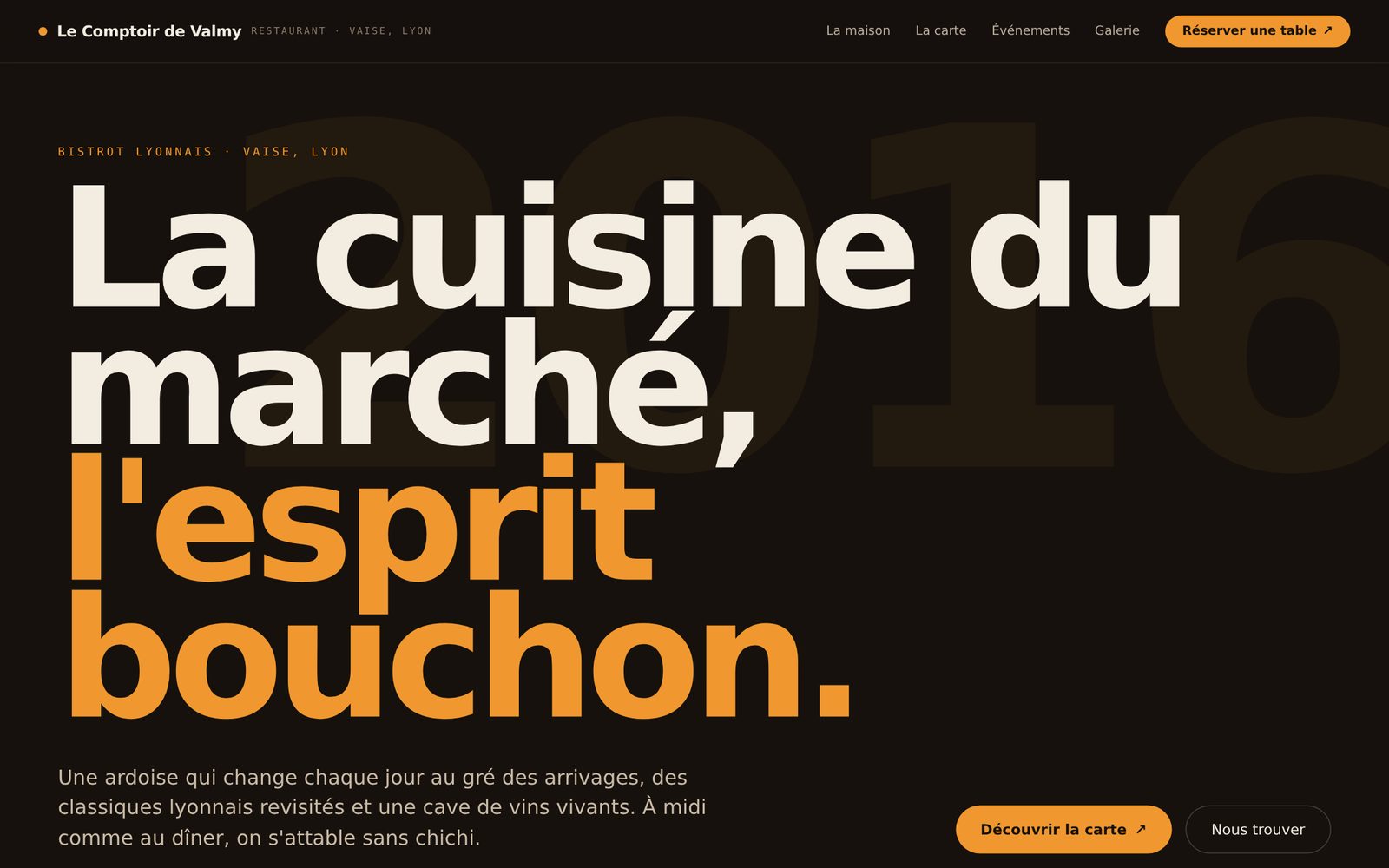 Aperçu du site Le Comptoir de Valmy